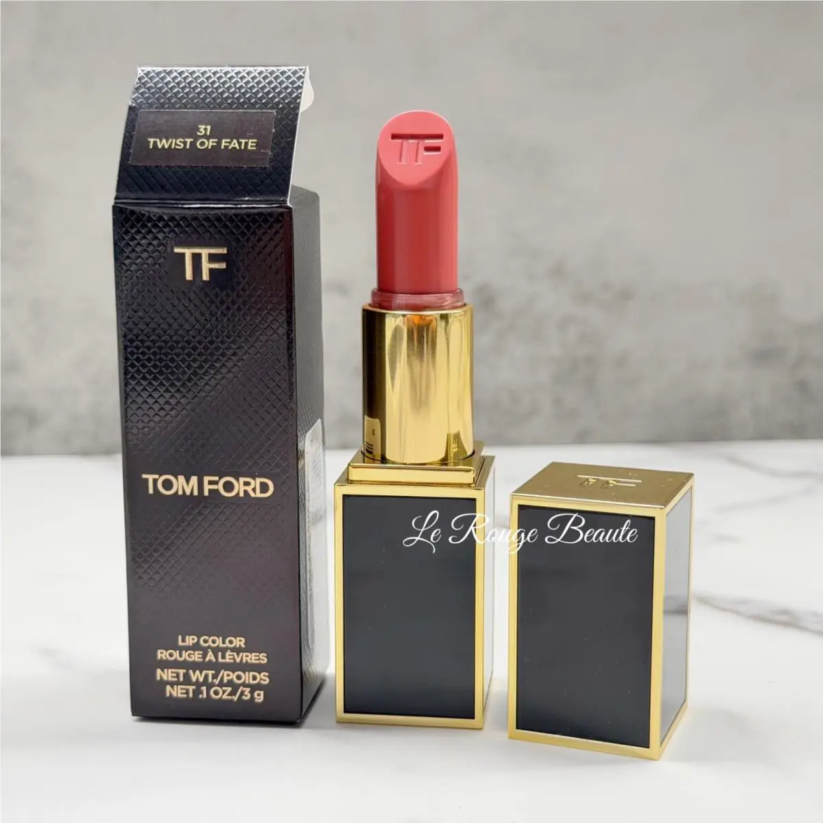 Tom Ford Lip Color Lipstick - 31 Twist Of Fate - Full Siz Size 0.1oz 3g