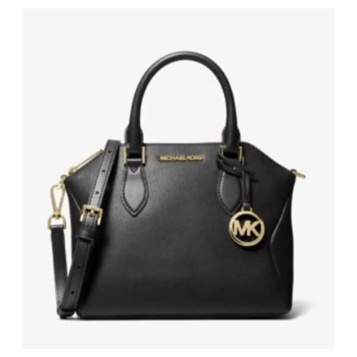 Michael Kors Coraline Medium Logo Messenger Bag Black 38S1C2CM2L-001