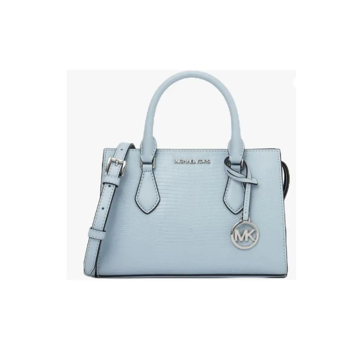 Michael Kors Sheila Small Saffiano Leather Satchel Vista Blue 35T4S6HS5A