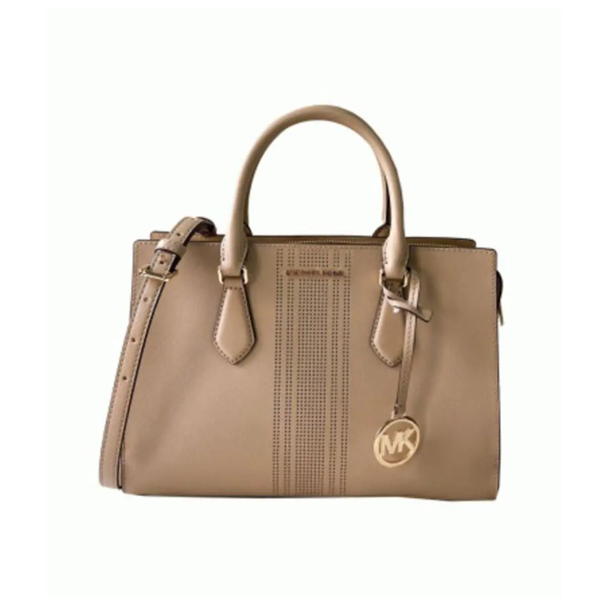Michael Kors Handbag For Women Sheila Satchel Medium Camel 35S4G6HS3L-222