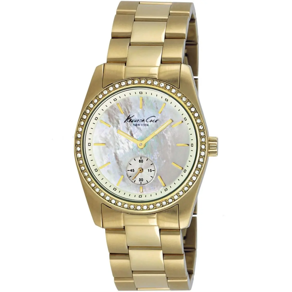 Kenneth Cole KC4732 30mm Ladies Dress Stainless Gold-tone Light Dial WR