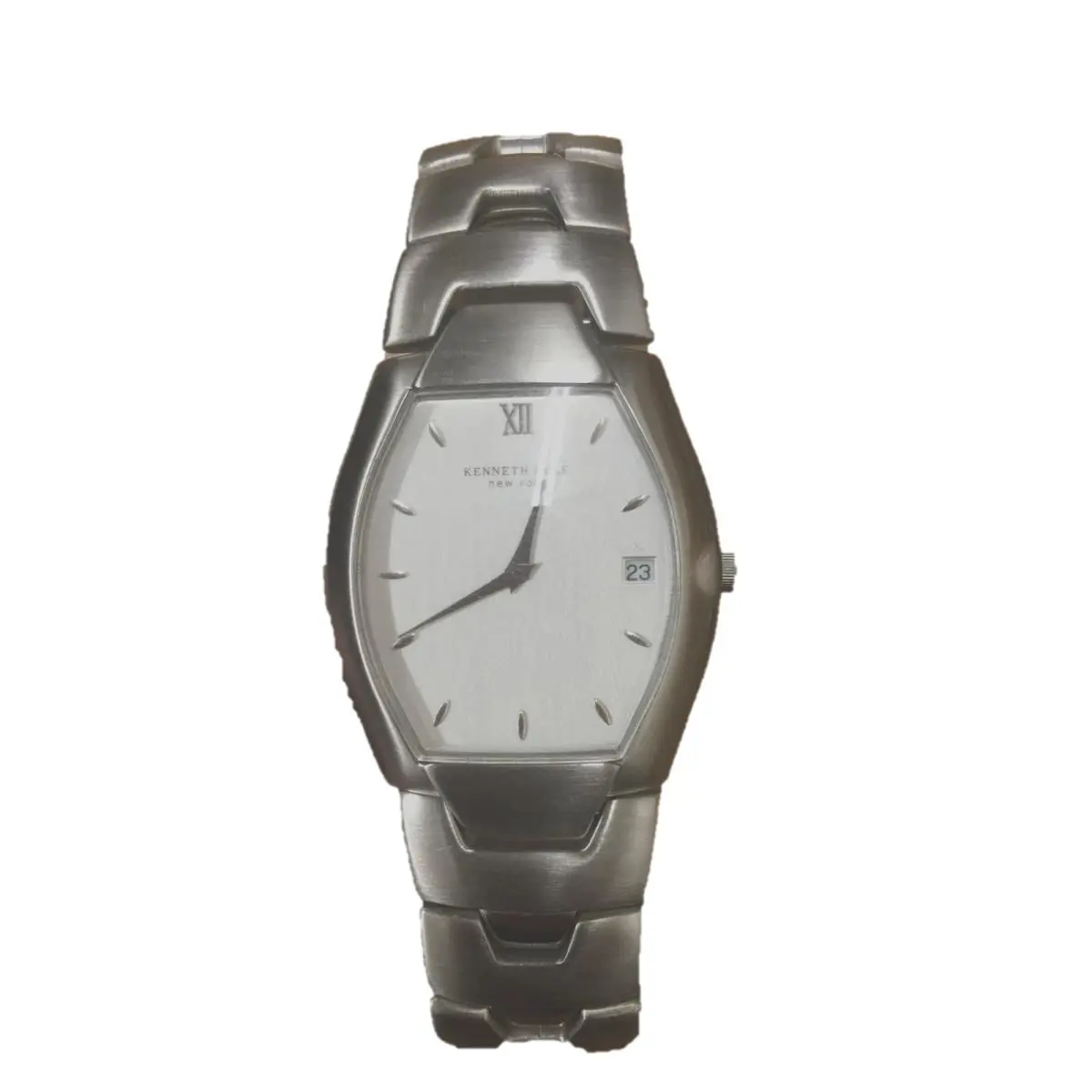 Kenneth Cole New York Men`s Diamond Shaped Stainless Steel Watch KC3206