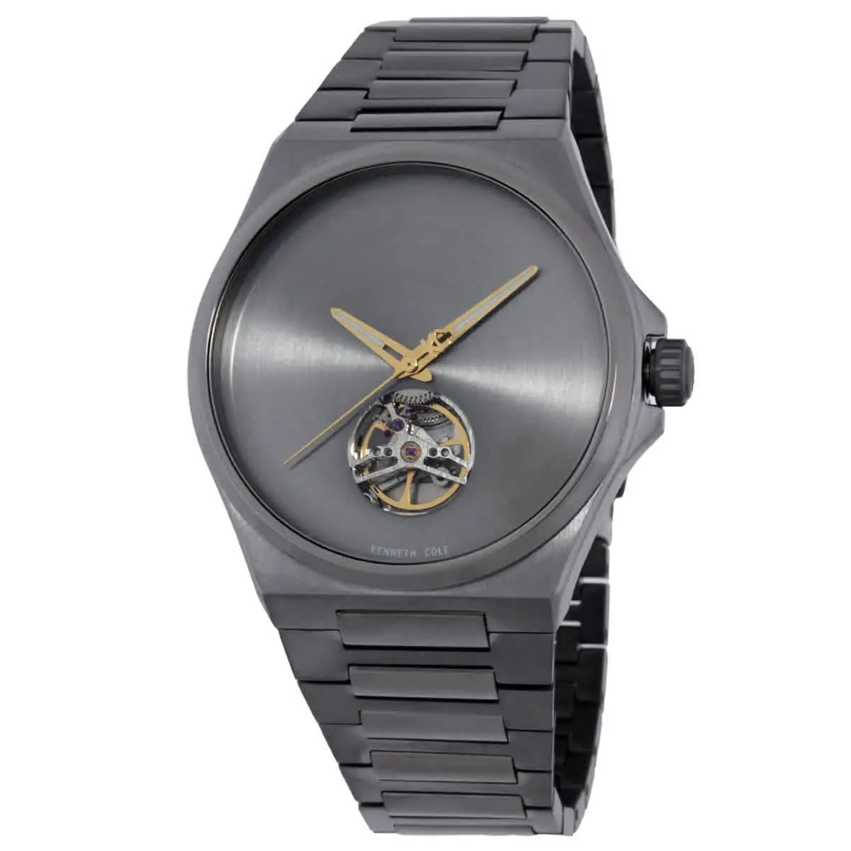 New York Automatic Gunmetal Dial Men`s Watch KCWGY0067403 by Kenneth Cole