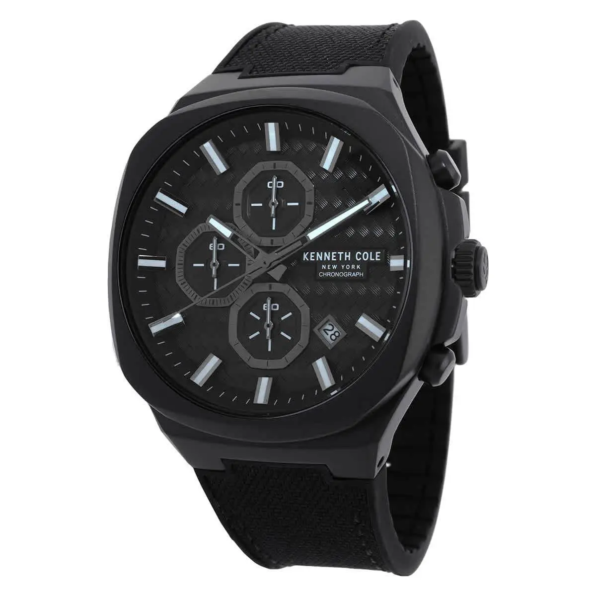 New York Chronograph Quartz Black Dial Men`s Watch KCWGO0059603 by Kenneth Cole