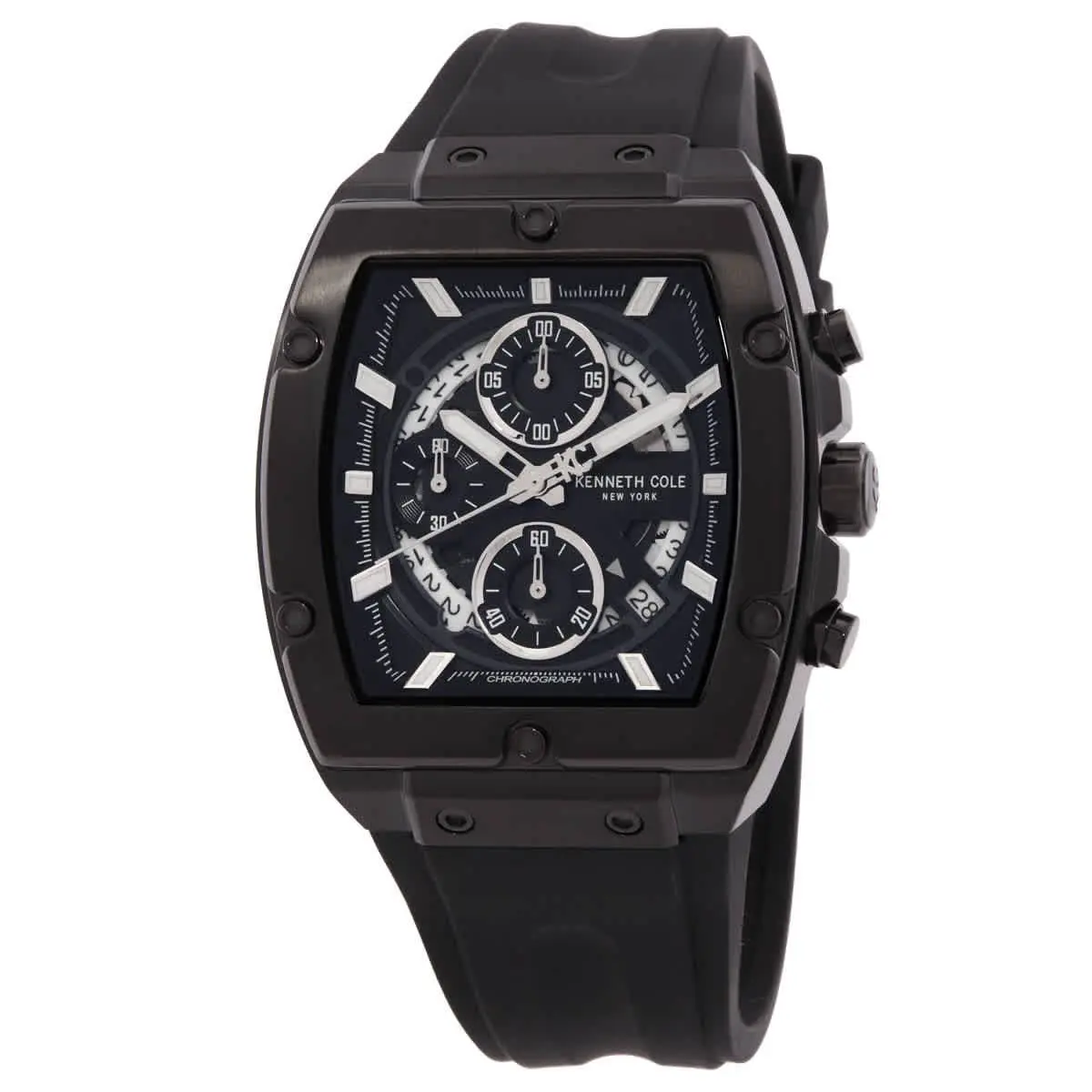 New York Chronograph Quartz Black Dial Men`s Watch KCWGO0067603 by Kenneth Cole