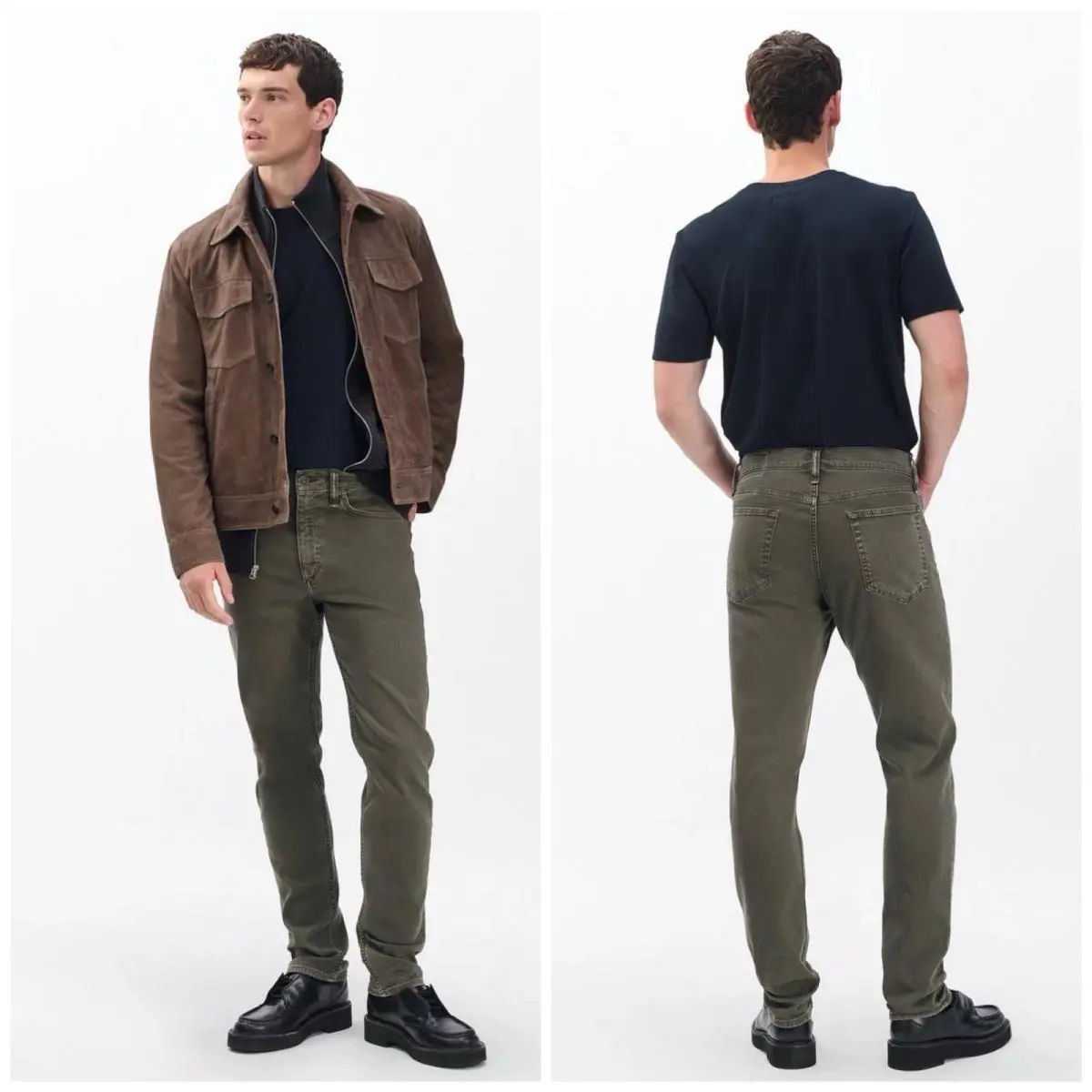 Rag Bone Fit 2 Aero Stretch Slim Fit Jeans In Dark Shadow Size: 33x32