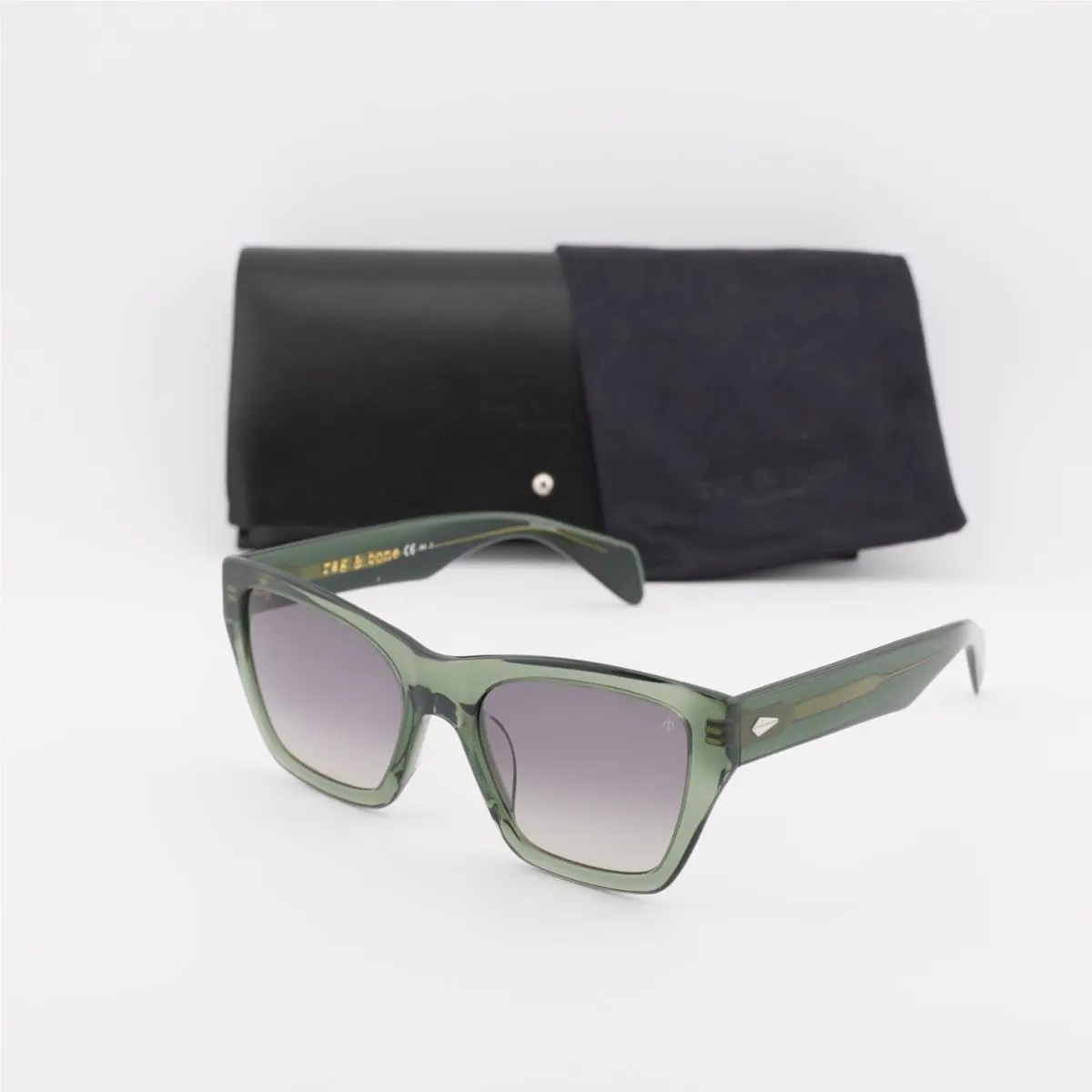 Rag Bone RNB1046/G/S 01ED PR Transparent Green/grey Gradient 54-20-140