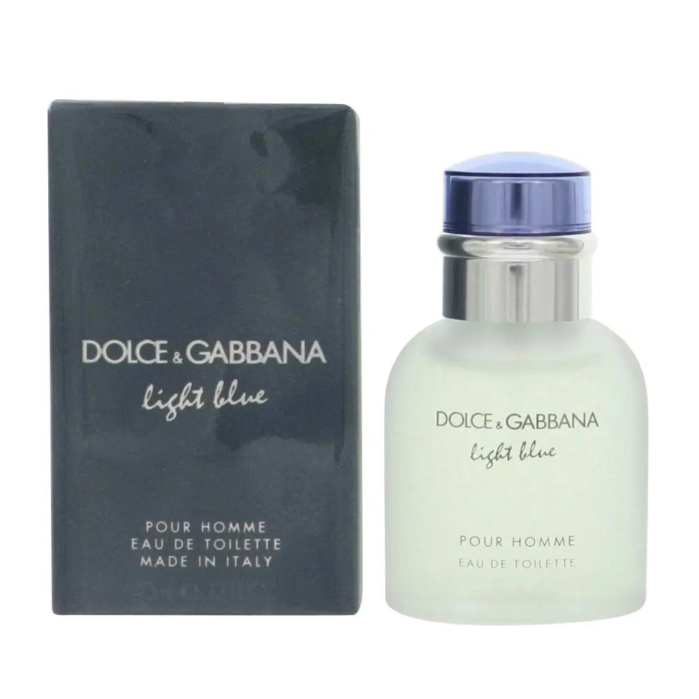Light Blue by Dolce Gabbana Eau De Toilette Spray For Men 1.3 Oz / 40ML