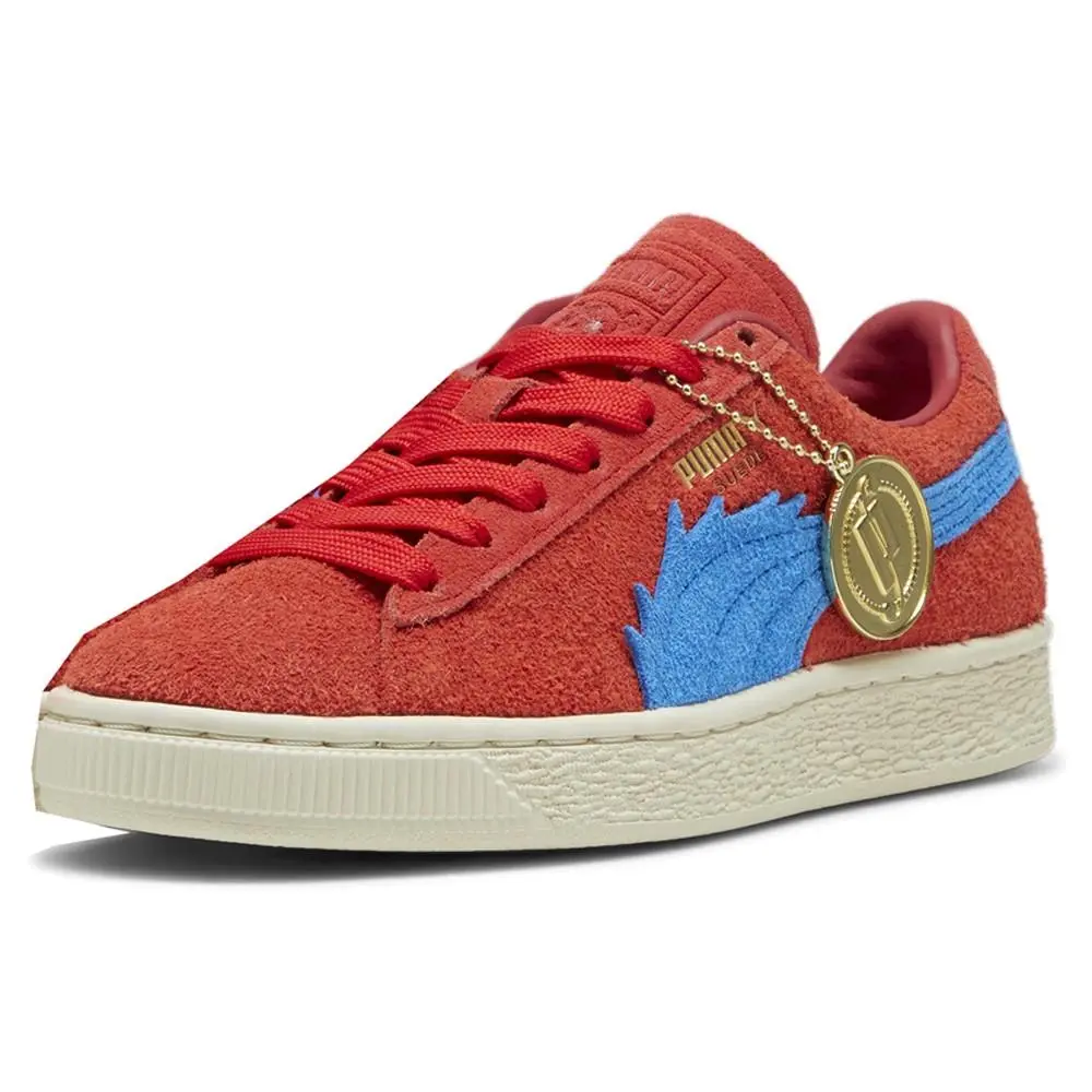 Puma shoes - PUMA  X One Piece Suede Buggy Lace Up - 39652001 - Red 0