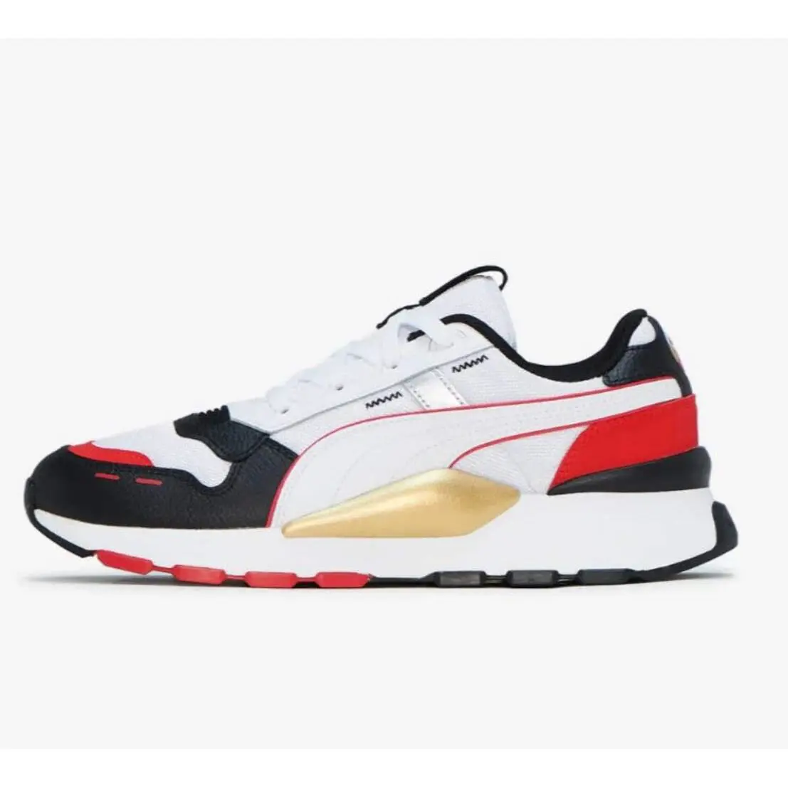 Puma shoes - RS 2.0 AS - 384390 01 - White/Black/Red/Gold 0