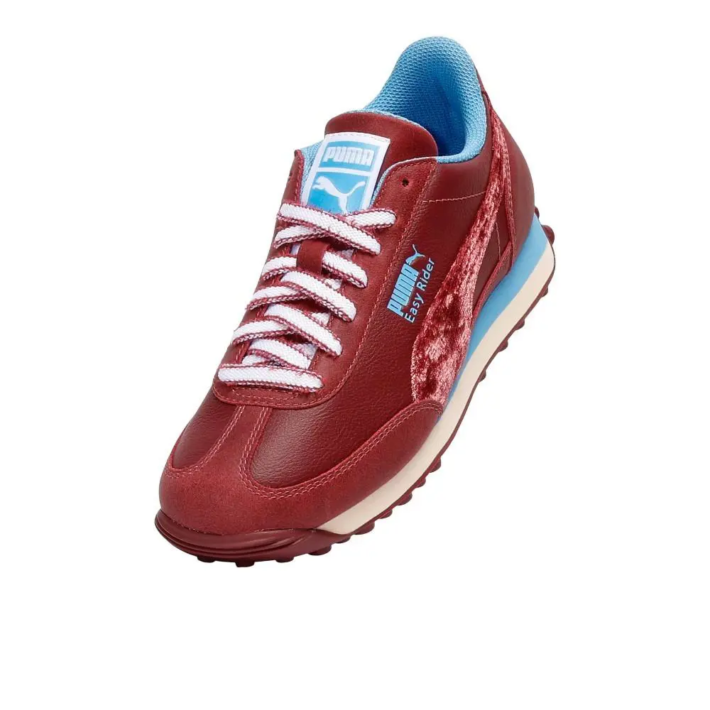 Puma shoes - PUMA Easy Rider Cherry Blues Lace Up - 40572901 - Red 4
