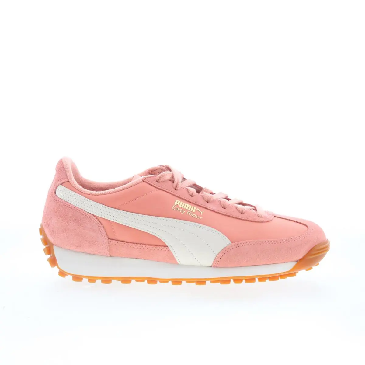 Puma Easy Rider Vintage 40077319 Womens Pink Suede Lifestyle Sneakers Shoes - Pink