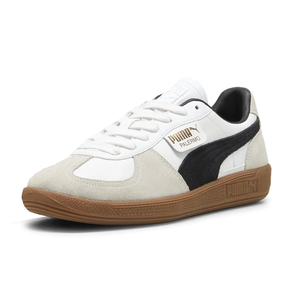 Puma shoes - PUMA Palermo Leather Lace Up - 39646401 - Off White, White 0