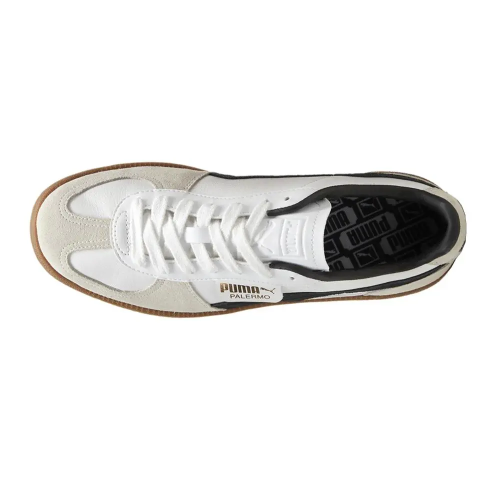 Puma shoes - PUMA Palermo Leather Lace Up - 39646401 - Off White, White 2