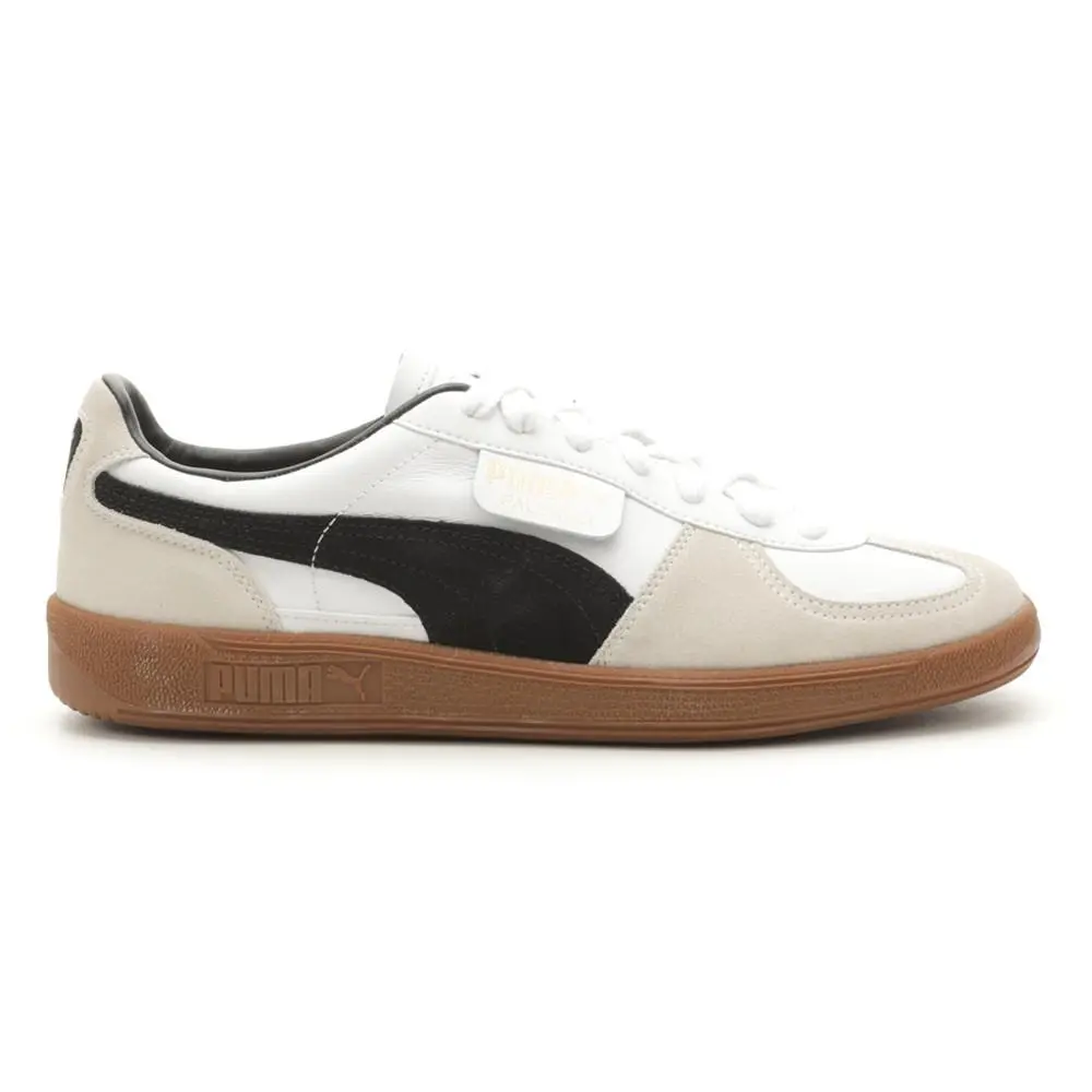 Puma shoes - PUMA Palermo Leather Lace Up - 39646401 - Off White, White 5