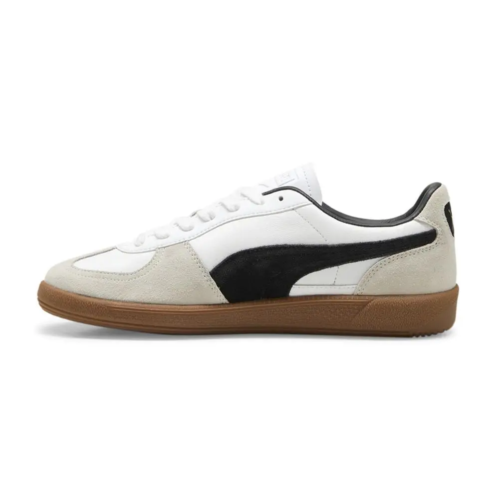Puma shoes - PUMA Palermo Leather Lace Up - 39646401 - Off White, White 7