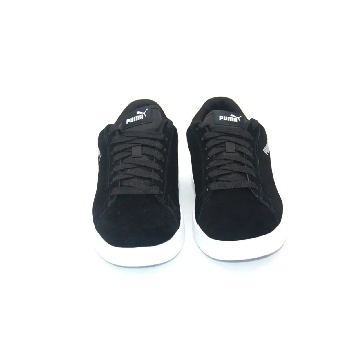 Puma shoes - PUMA Smash - Smash - 364989-01 - BLACK/WHITE/SILVER 3