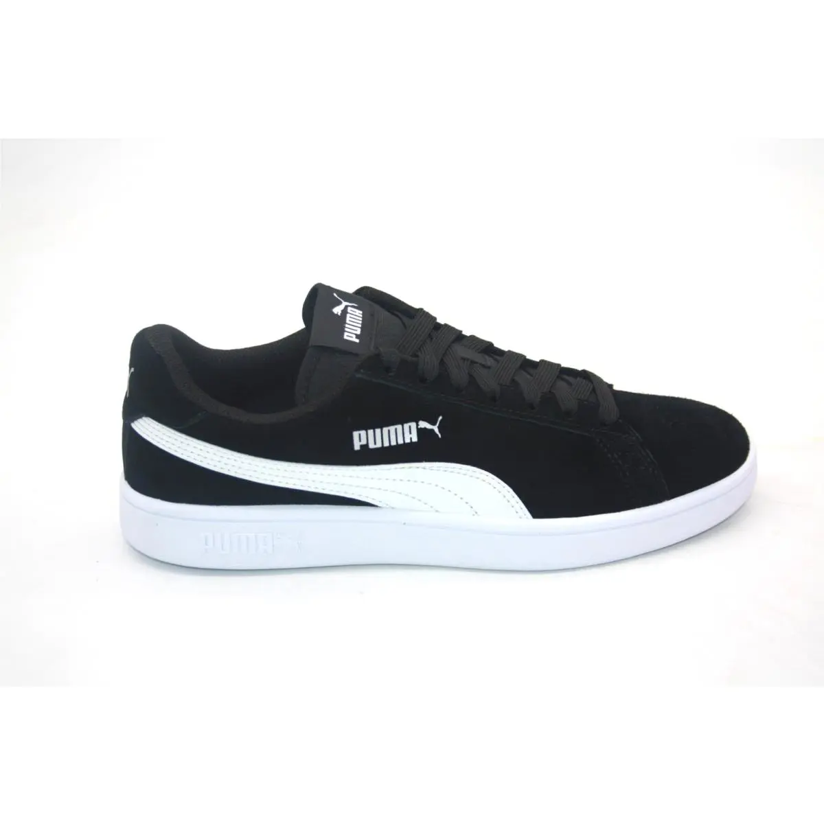 Puma shoes - PUMA Smash - Smash - 364989-01 - BLACK/WHITE/SILVER 8