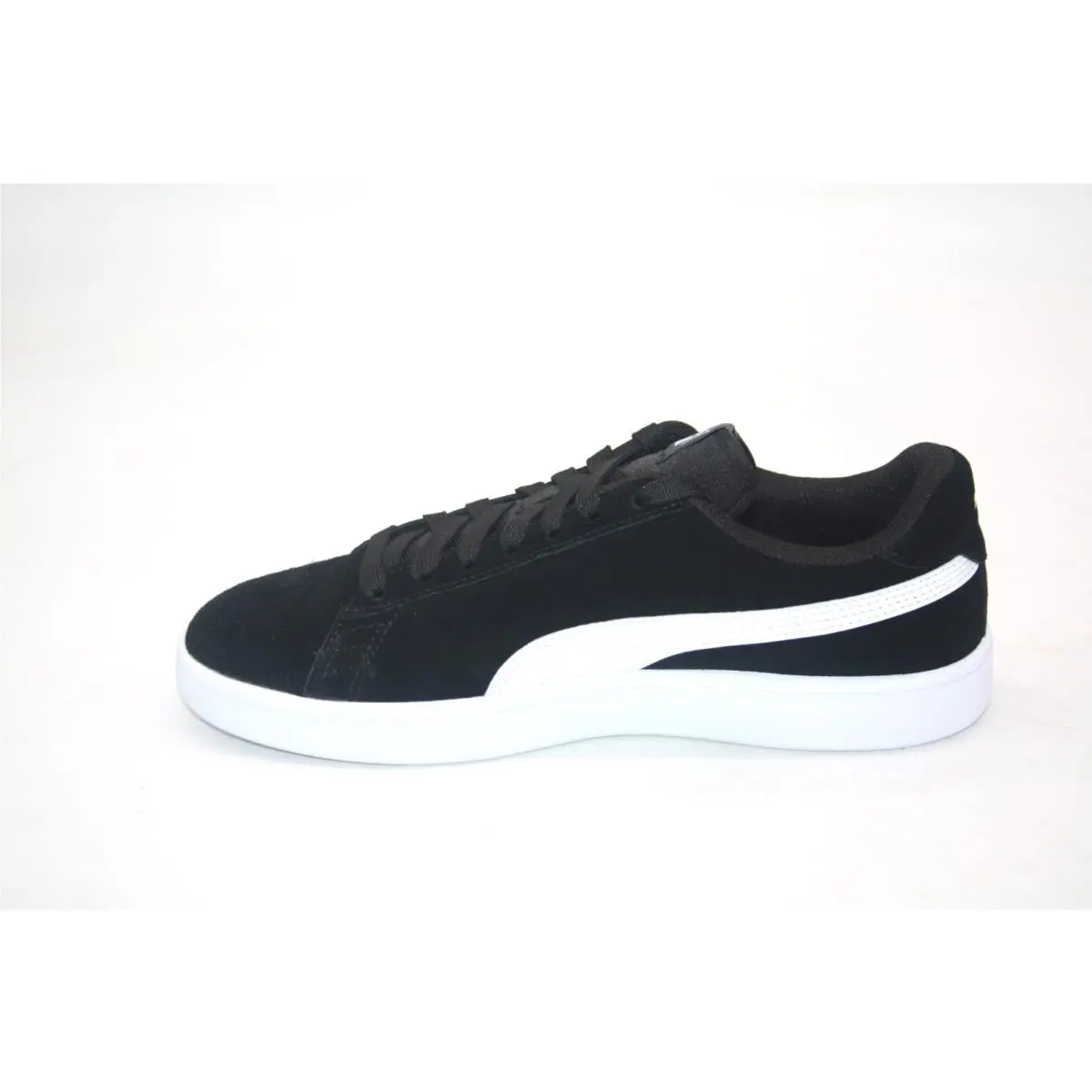 Puma shoes - PUMA Smash - Smash - 364989-01 - BLACK/WHITE/SILVER 9