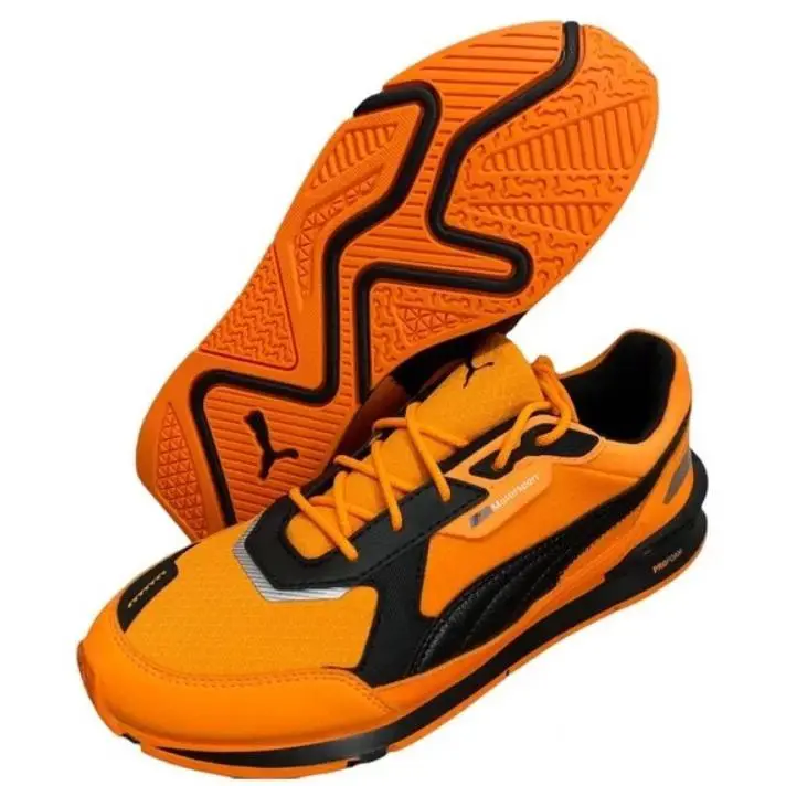 Puma Bmw Mms Racer-jr 307081-01 - VIBRANT ORANGE/ BLACK