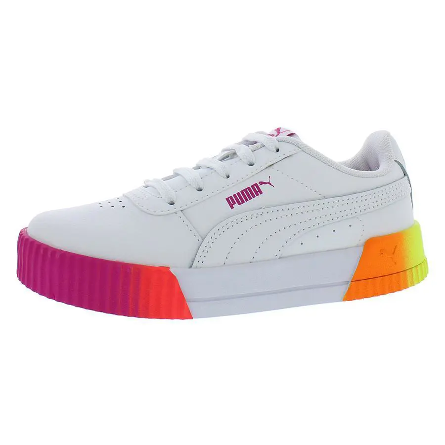Puma Carina Neon Fade Girls Shoes