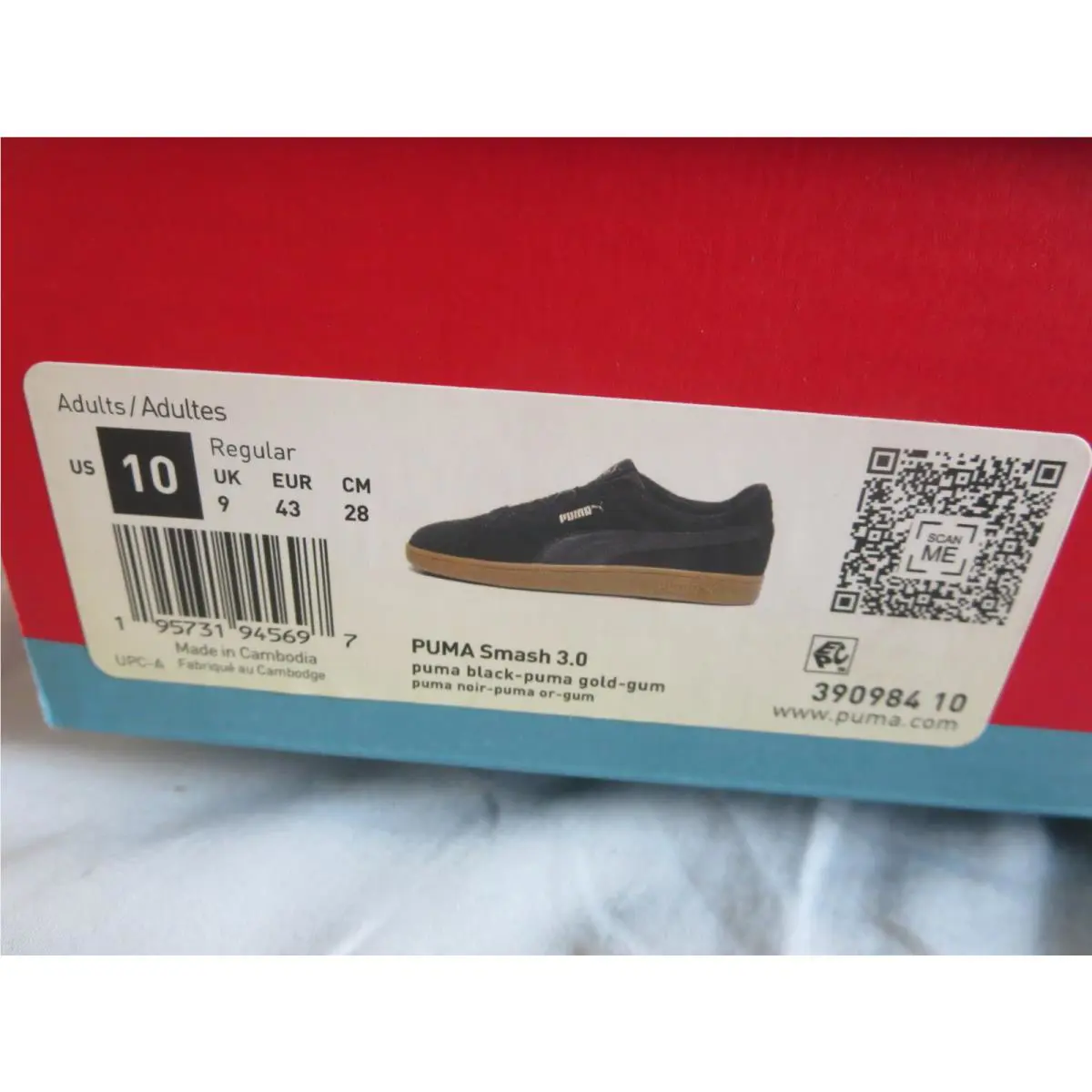 Puma shoes - PUMA Smash - Smash - 39098410 - Black (UPC: 195731945697) 7