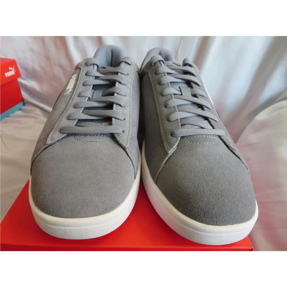 Puma shoes - PUMA Smash - Smash - 390984-08 - Gray (UPC: 195552599642) 1