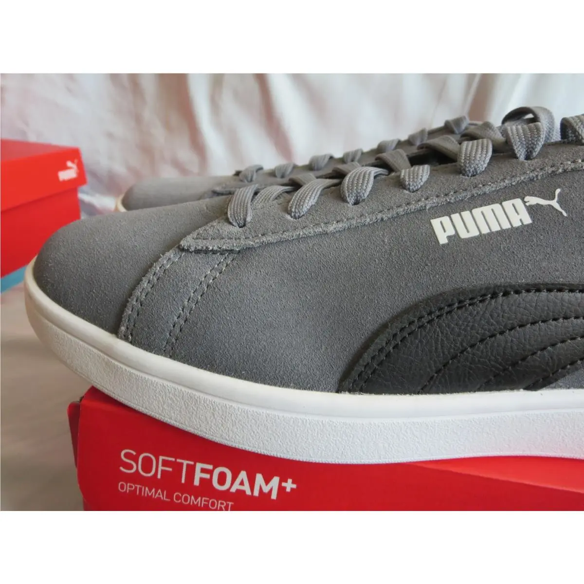 Puma shoes - PUMA Smash - Smash - 390984-08 - Gray (UPC: 195552599642) 4