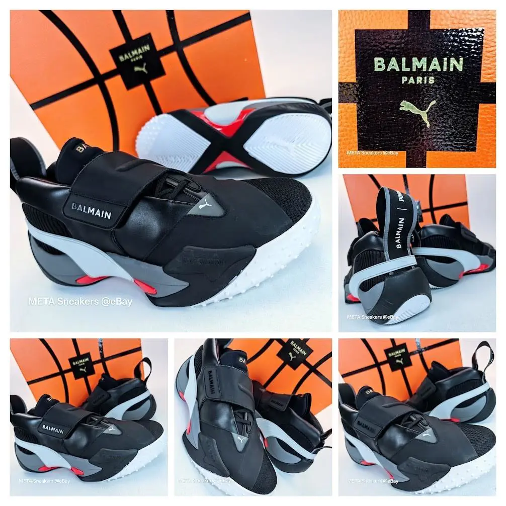 Puma shoes - PUMA Balmain Court - Balmain Court - 195683-01 - Black 0