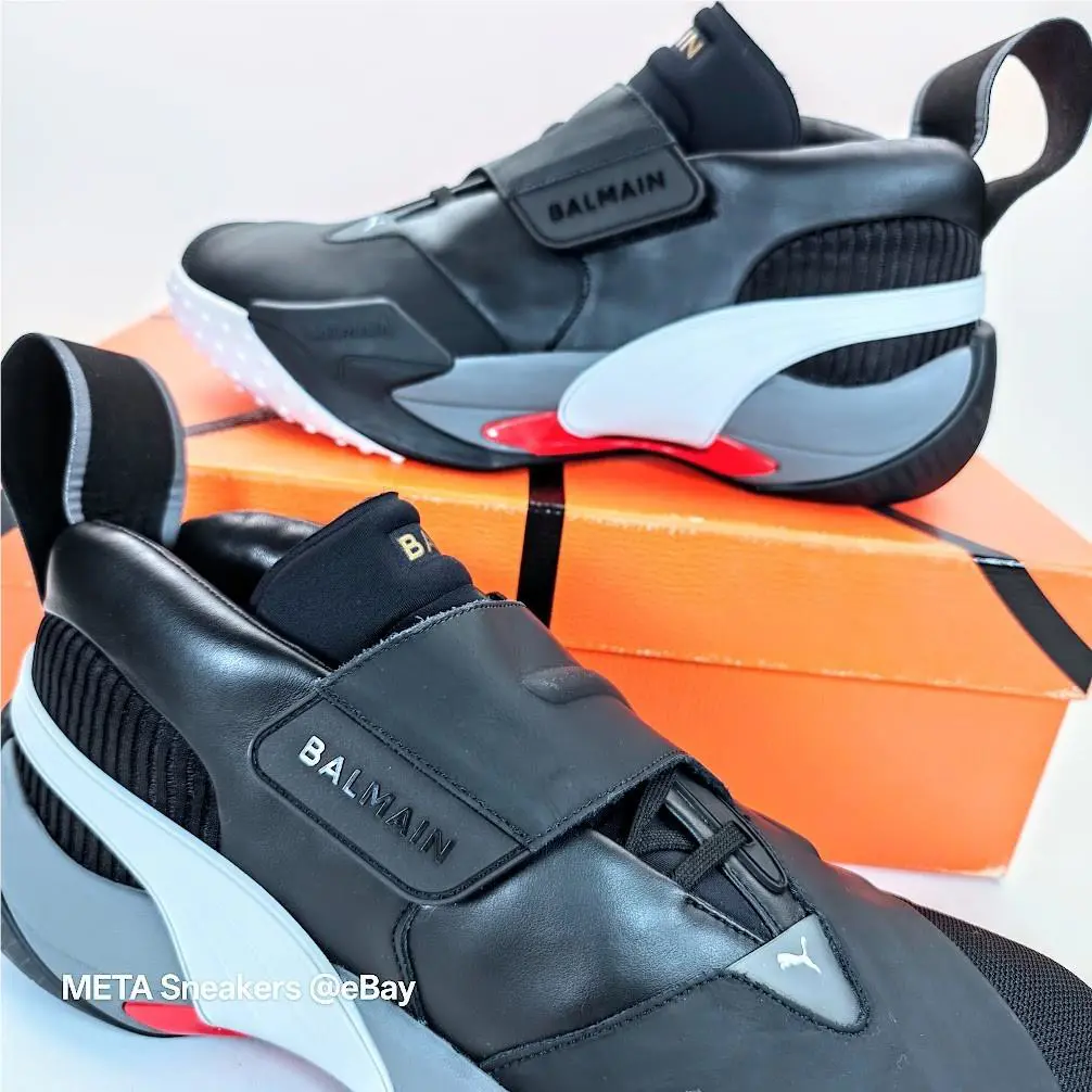 Puma shoes - PUMA Balmain Court - Balmain Court - 195683-01 - Black 13