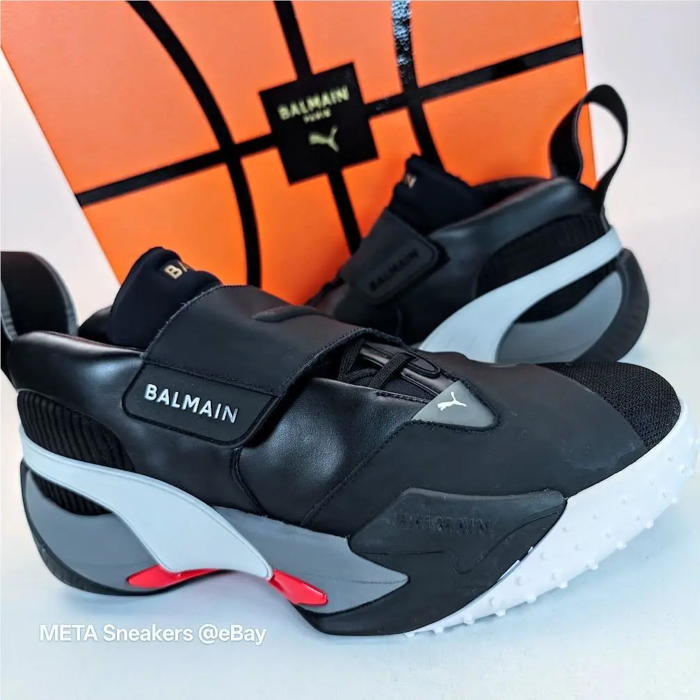 Puma shoes - PUMA Balmain Court - Balmain Court - 195683-01 - Black 3