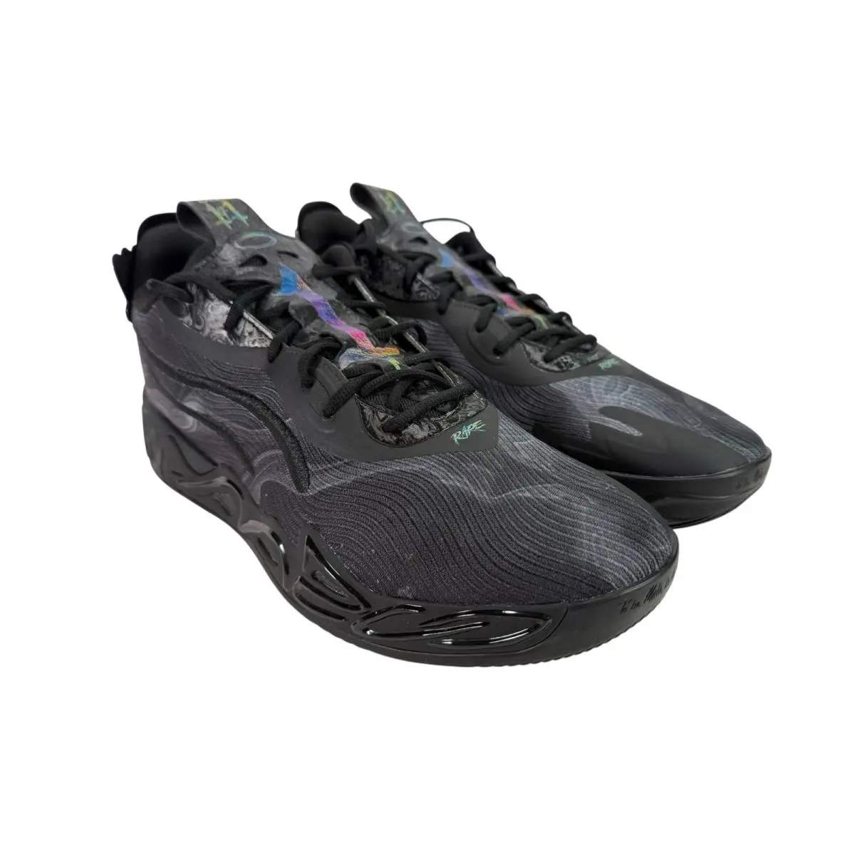 Puma shoes - PUMA  X Lamelo Ball Mb.04 Lo Team Basketball - 312174-01 - Black (UPC: 198551608315) 10