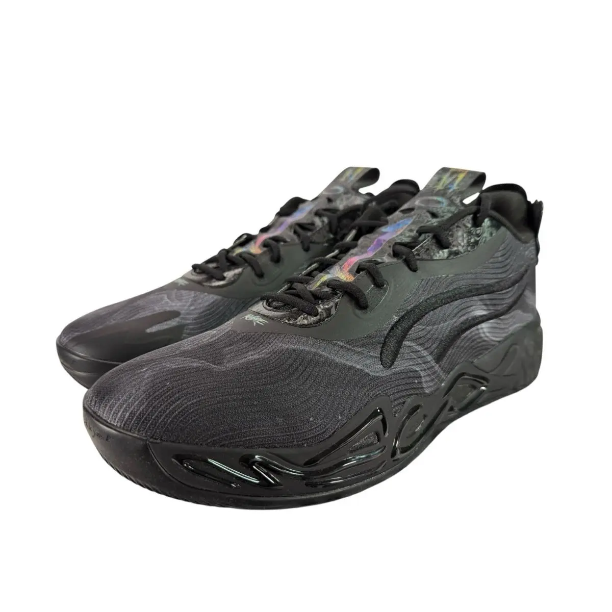 Puma shoes - PUMA  X Lamelo Ball Mb.04 Lo Team Basketball - 312174-01 - Black (UPC: 198551608315) 6