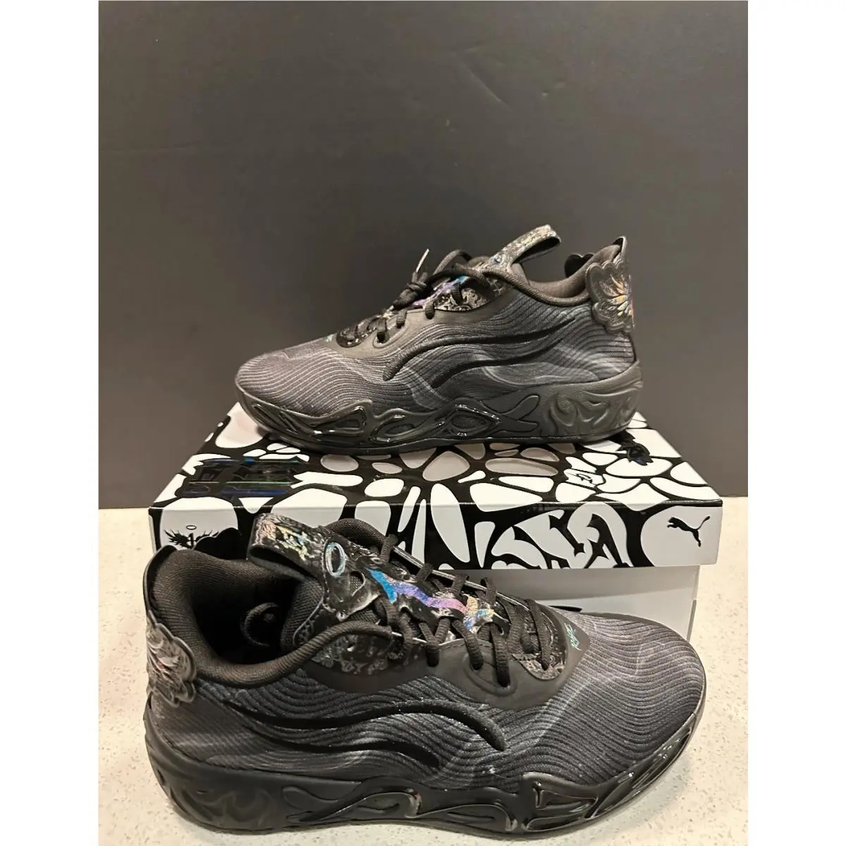 Puma shoes - PUMA MB 04 - 312174-01 - Black 0