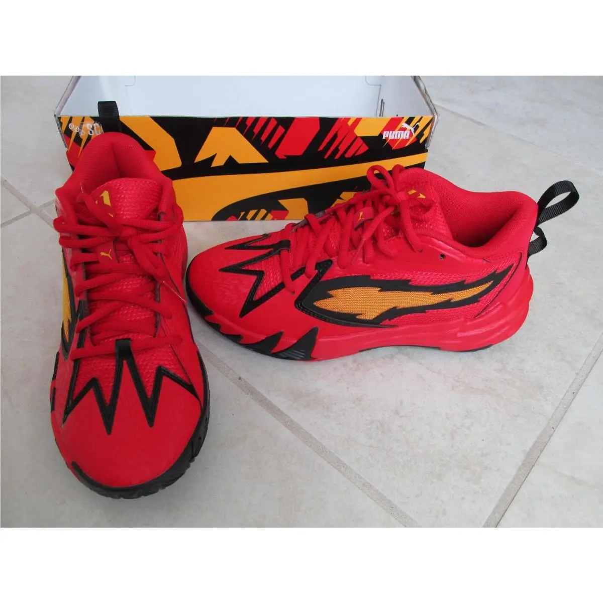 Puma Scoot Zeros Retro Portland Basketball Sneakers Youth Boys Size 6 311071