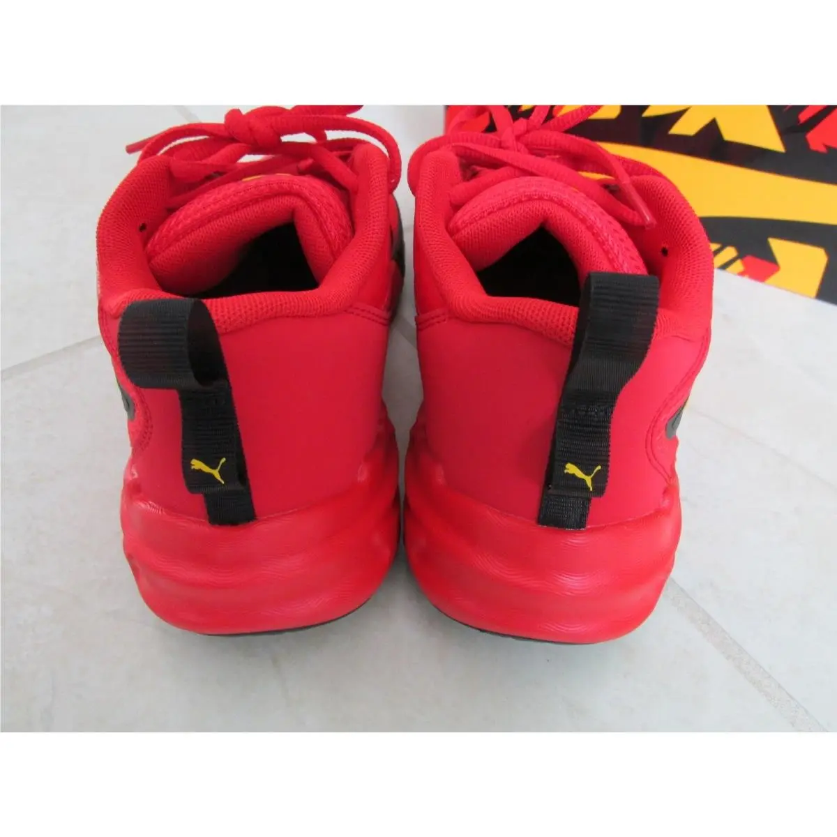 Puma shoes - Puma Scoot Zeros Retro Portland Basketball  Youth - 31107101 311071 - Red (UPC: 197670660631) 1