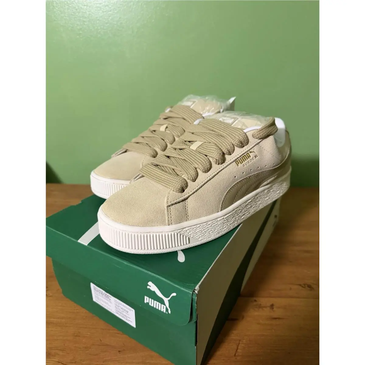 Puma shoes - PUMA Suede - Suede - 397648-05 - Ivory 0
