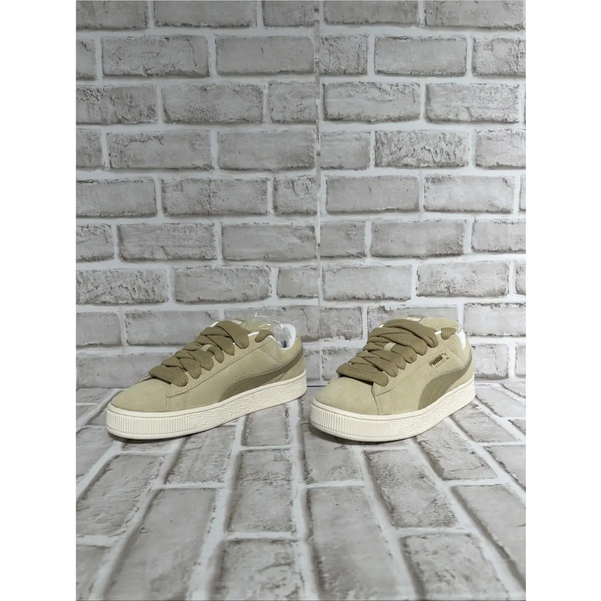 Puma shoes - PUMA Suede Xl Lace Up - 39764805 - Beige 4