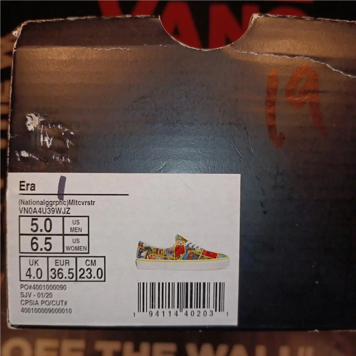 Vans shoes - Era - Era - VN0A4U39WJZ - Multicolor 2