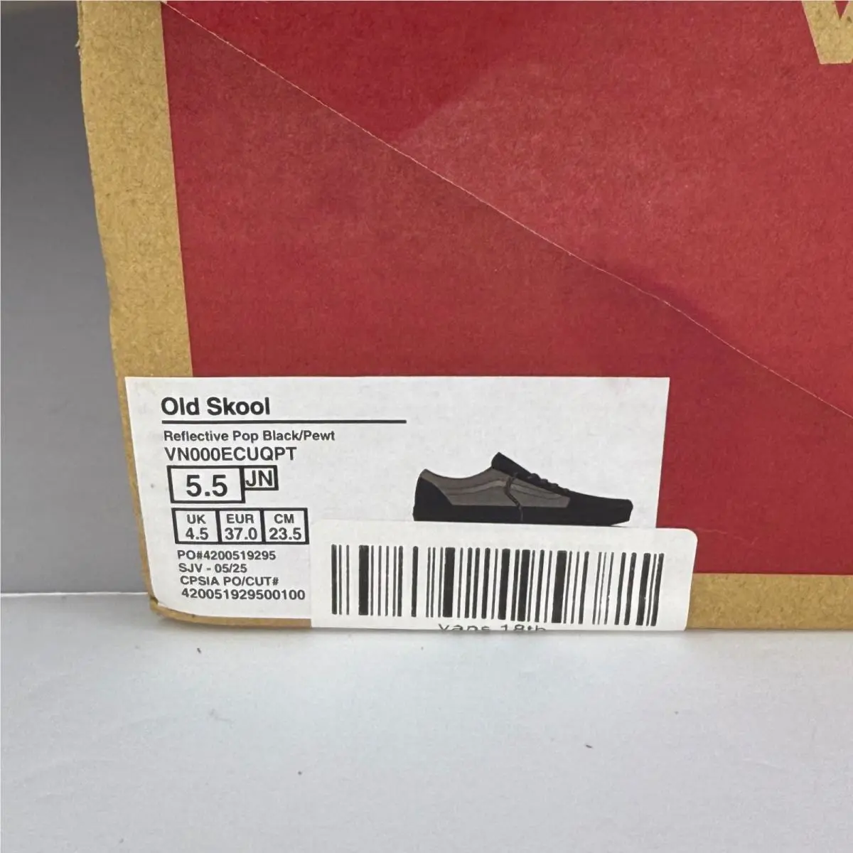 Vans shoes - VANS Old Skool - Old Skool - VN000ECUQPT - Black 1