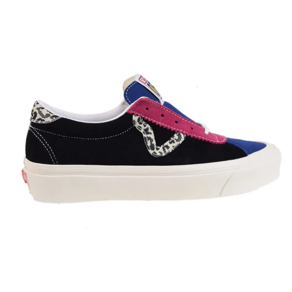Vans Style 73 DX Animal Mix Men`s Shoes Black-blue-red vn0a3wlq-96m - Black-Blue-Red