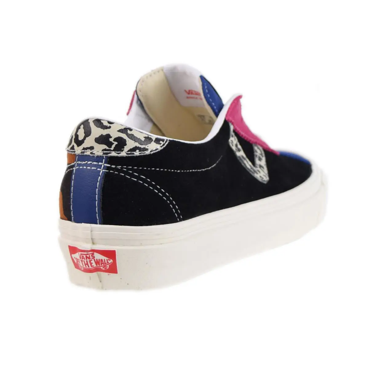 Vans shoes - vn0a3wlq-96m - vn0a3wlq-96m - Black-Blue-Red 7
