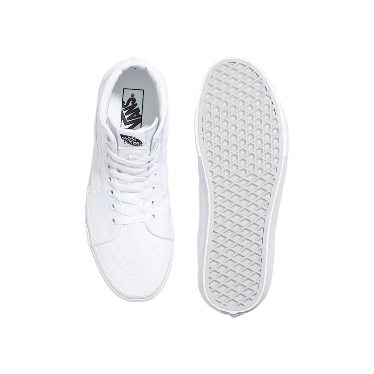 Vans shoes - VANS Sk8-Hi - SK8HI - White 1