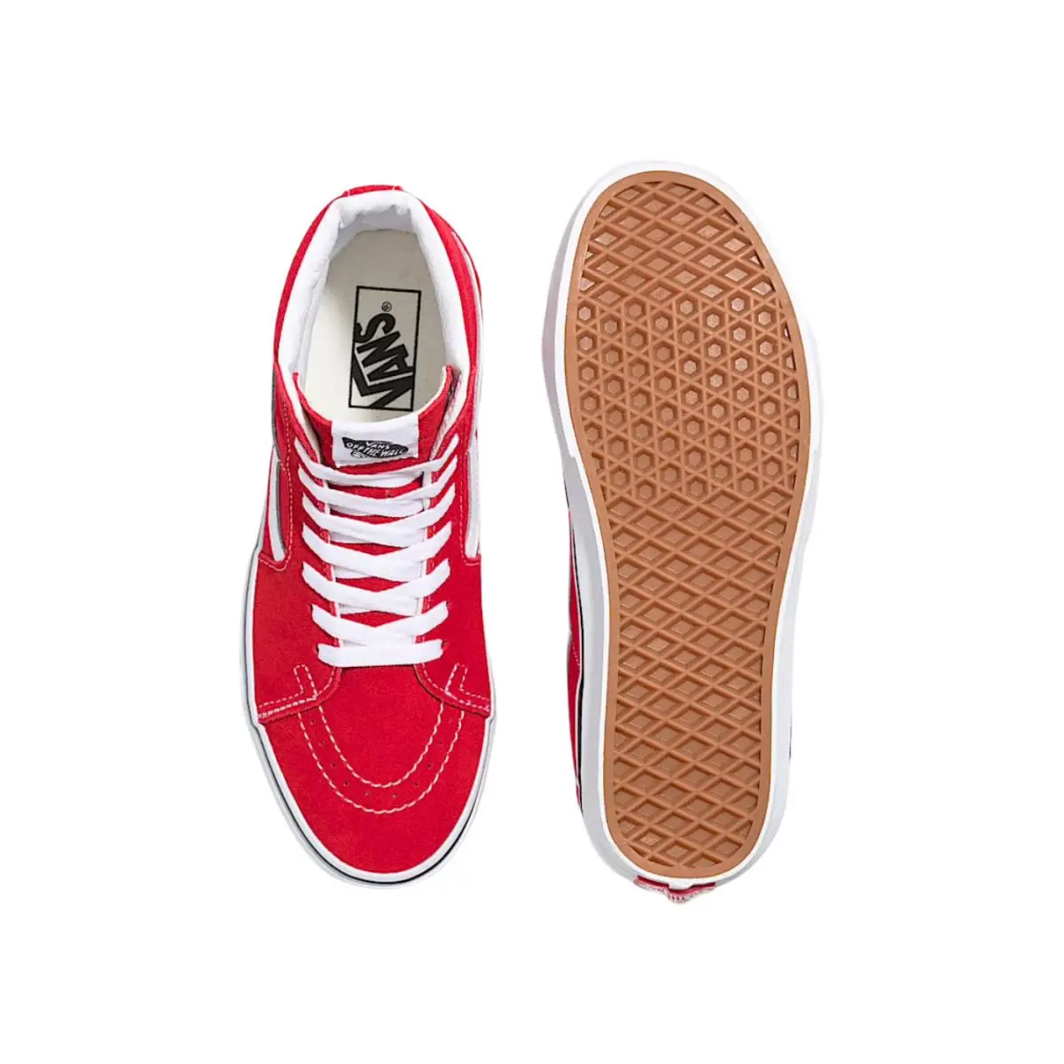 Vans shoes - VANS Sk8-Hi - SK8HI - Red 13