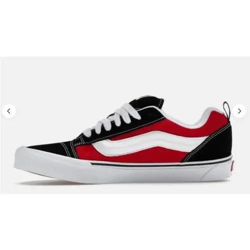 Vans shoes - VANS Knu Skool - Knu Skool - VN0009QC6RT - Red 3