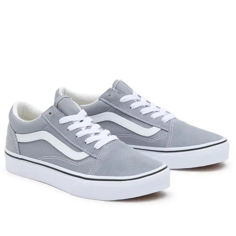 Vans Old Skool VN0A5EE6BM7 Sneaker Kids Tradewinds Gray Low Top Skateboard Shoes