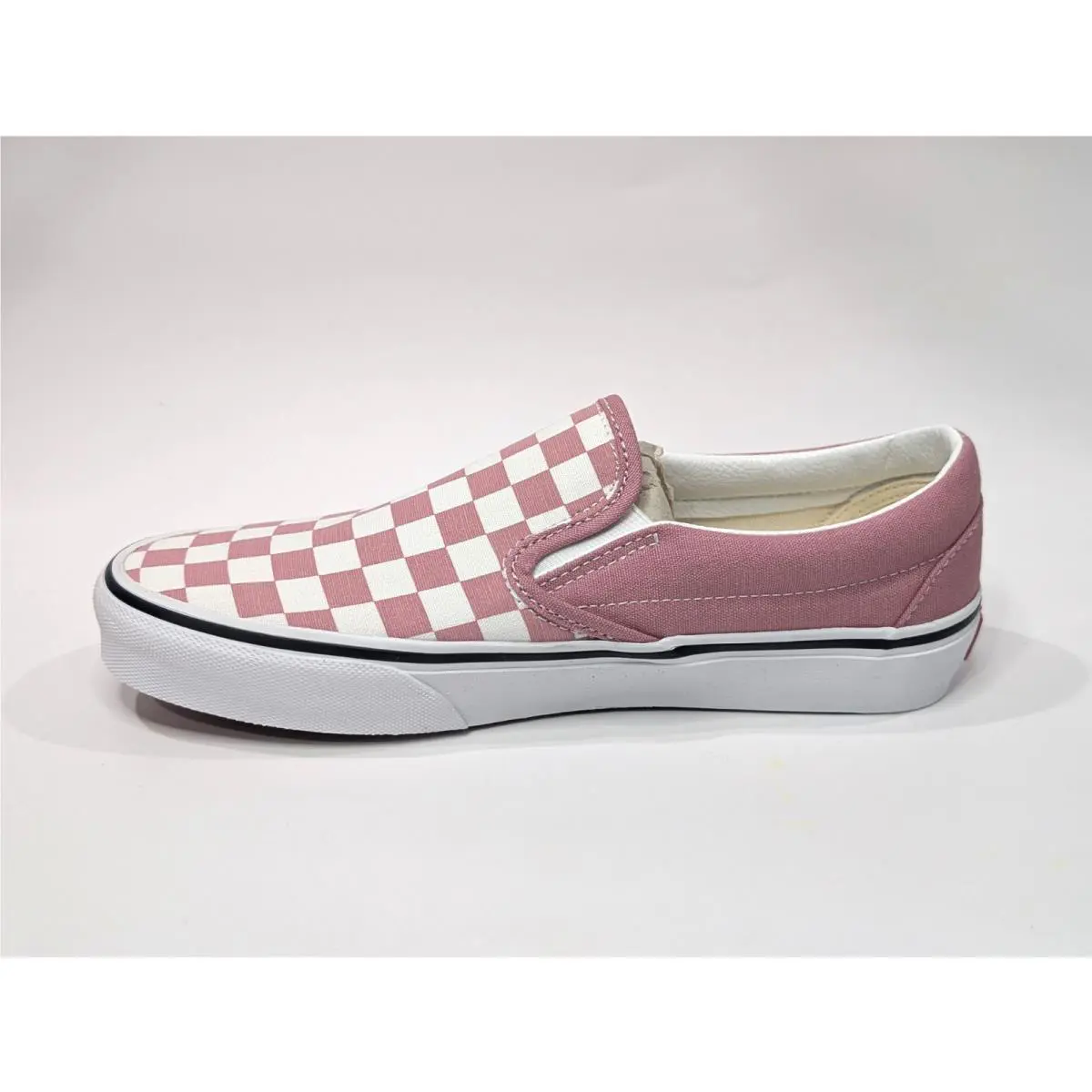 Vans shoes - VANS Classic Slip-On - Classic - VN0A2Z41C3S - Mauve/White 5