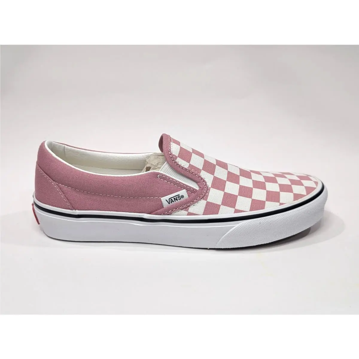 Vans shoes - VANS Classic Slip-On - Classic - VN0A2Z41C3S - Mauve/White 6