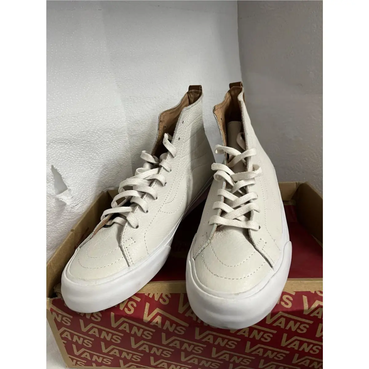 Vans shoes - VANS SK8 - VN000312HW6 - White 0