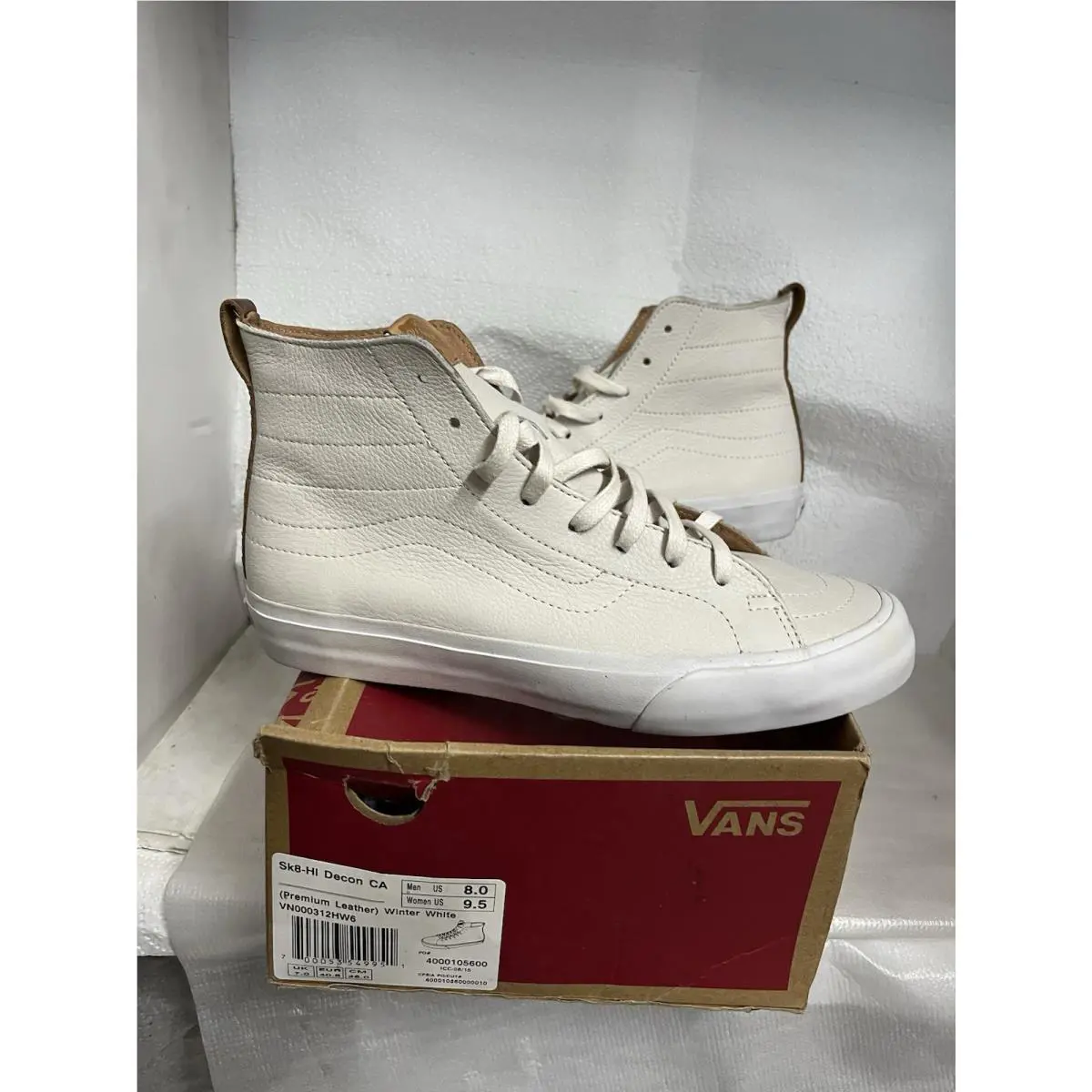 Vans shoes - VANS SK8 - VN000312HW6 - White 12